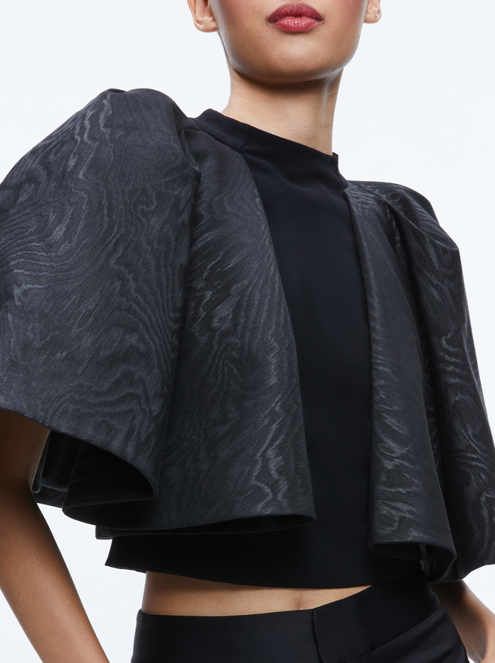 SERGIA PTLD CAPE SLV - BLACK image 3 - Alice And Olivia