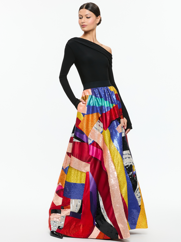 A+O X TOM WESSELMANN TINA EMBELLISHED BALLGOWN SKIRT - LIMITLESS image 2 - Alice And Olivia