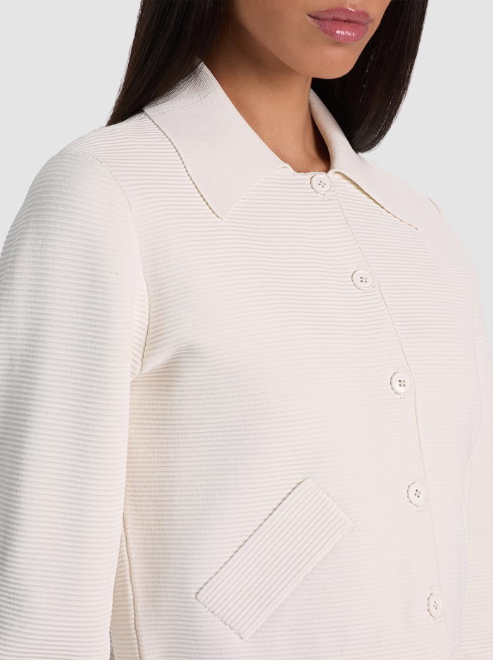 ILA JACKET - SOFT WHITE image 3 - ALICE + OLIVIA