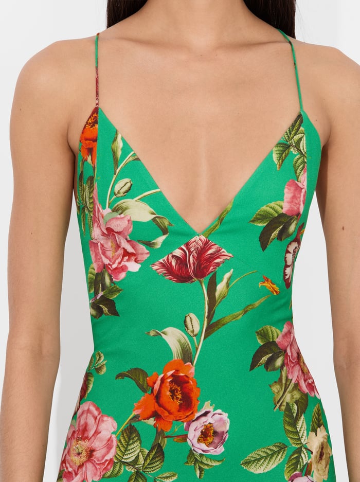 LOMA MAXI SLIP DRESS - HAMPTONS FLORAL image 1 - Alice And Olivia