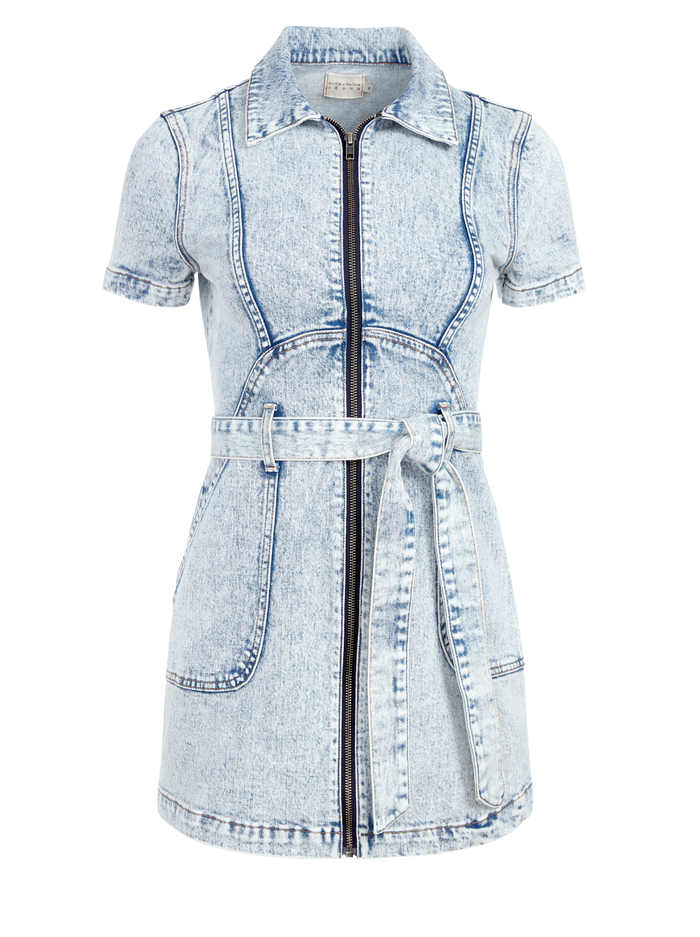 GORGEOUS ZIP UP MINI DRESS - ROAD TRIP image 5 - ALICE + OLIVIA