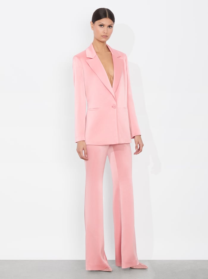 DENNY BOYFRIEND BLAZER - DUSTY ROSE image 4 - Alice And Olivia