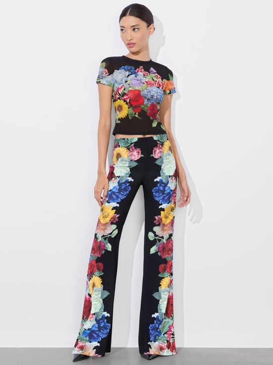 GARDEN BRUNCH BLACK-TESS TEE