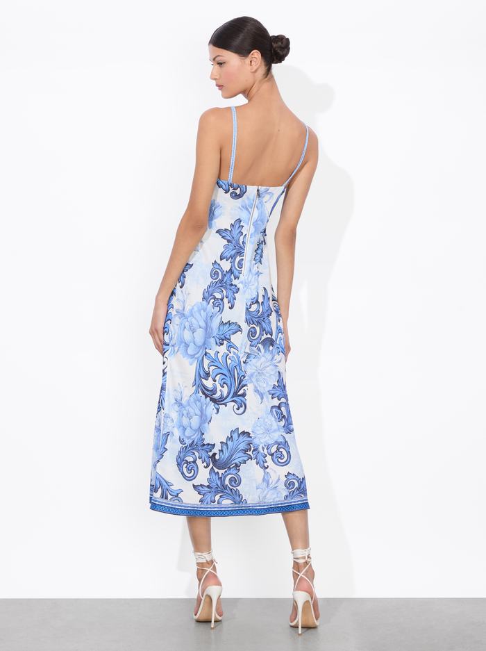 KIRO SLIP DRESS - SCROLL SYMPHONY image 2 - ALICE + OLIVIA