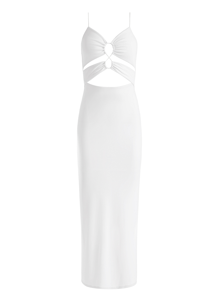 SALEM STRAPPY MAXI DRESS - OFF WHITE image 5 - Alice And Olivia