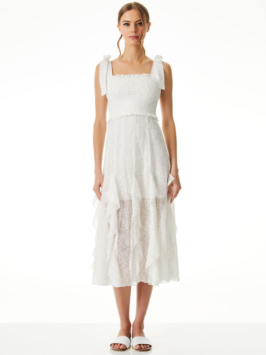 chinese dress ladies Persia French Lace Vintage Midi Dress  Belle Muse