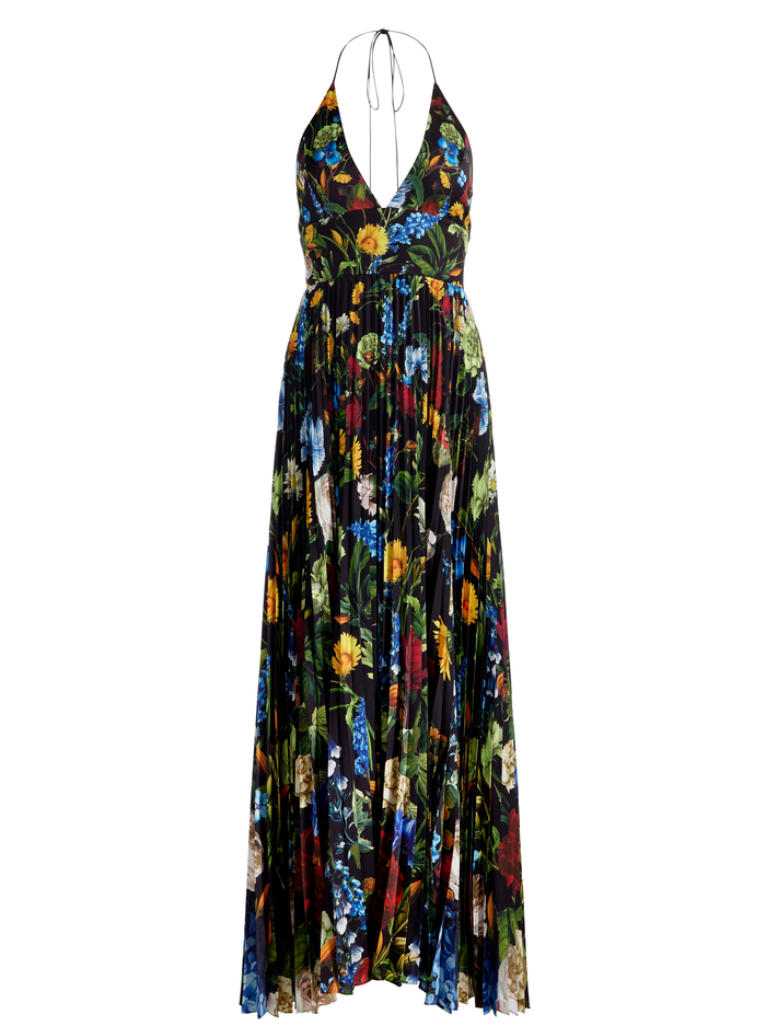 HANNAH MAXI DRESS - SOCIAL HOUR BLACK image 5 - Alice And Olivia