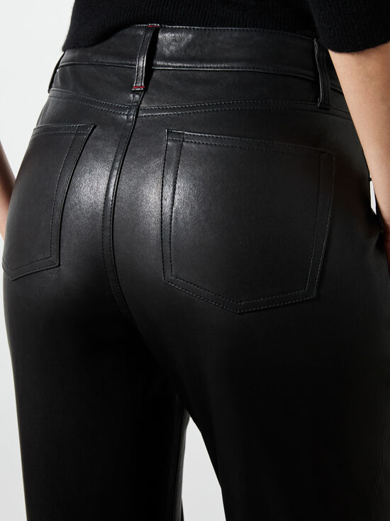 BLACK-AMAZING LEATHER PANT