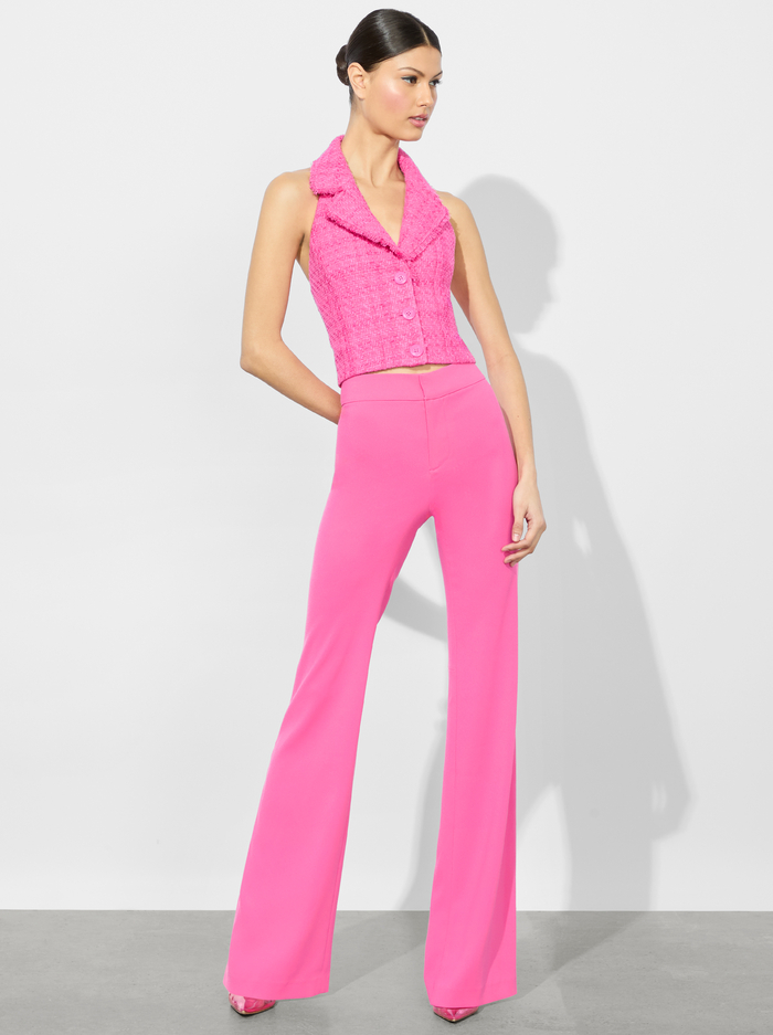 MERI HALTER VEST - WILD PINK image 4 - Alice And Olivia