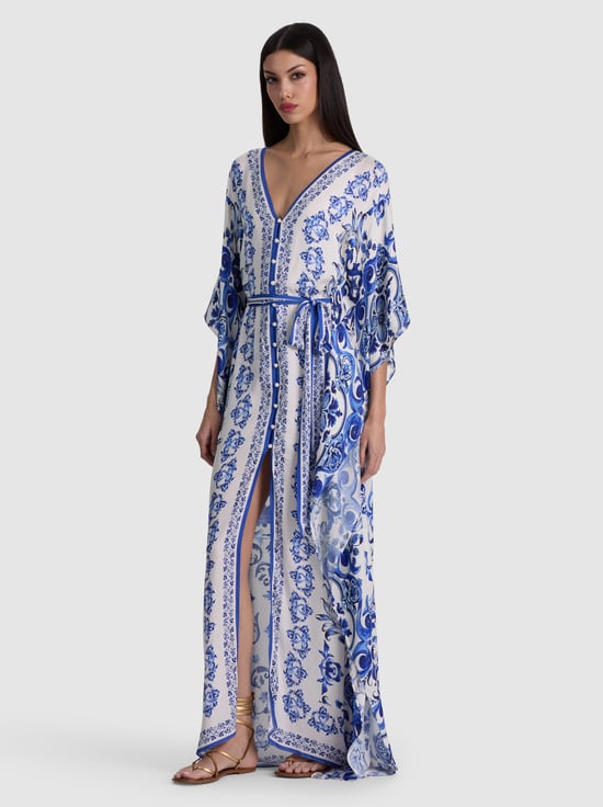 SOLSTICE-MARVA BELTED KAFTAN