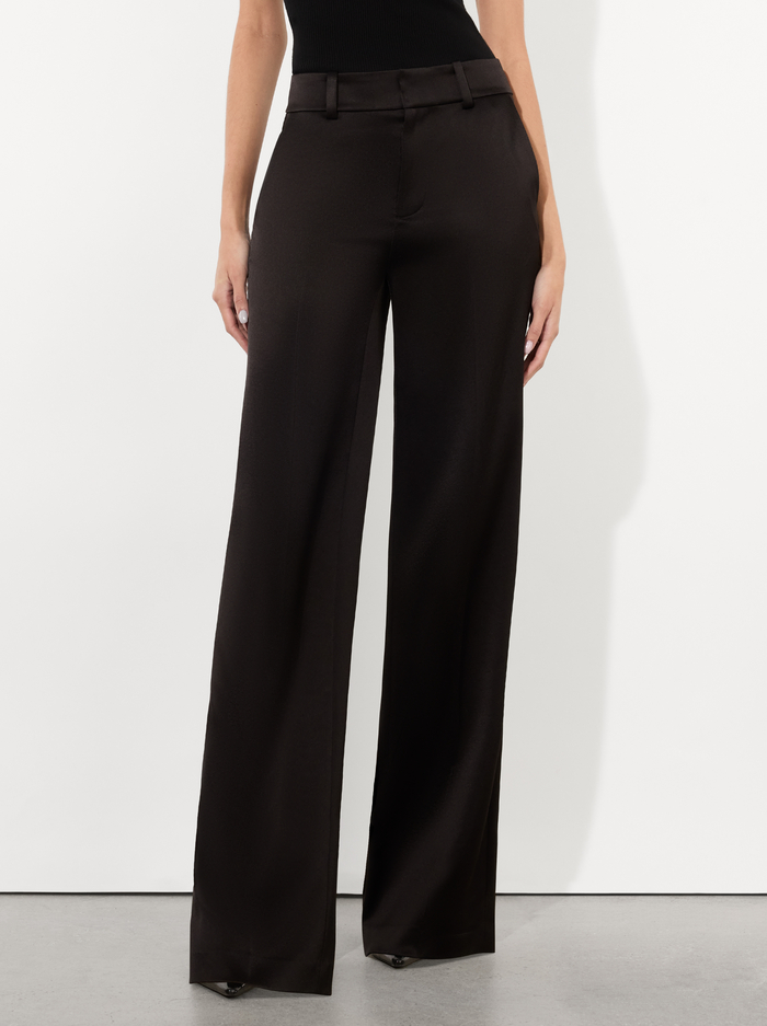 KEATON TROUSER - BLACK - Alice And Olivia