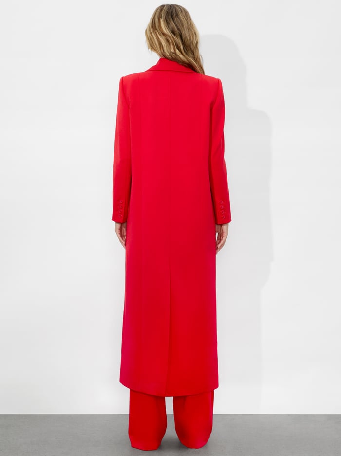 COLLEY LONG BLAZER - BRIGHT RUBY image 2 - Alice And Olivia