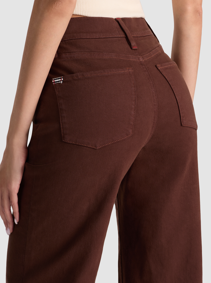 CHIC JEAN - DARK CHOCOLATE image 3 - Alice And Olivia