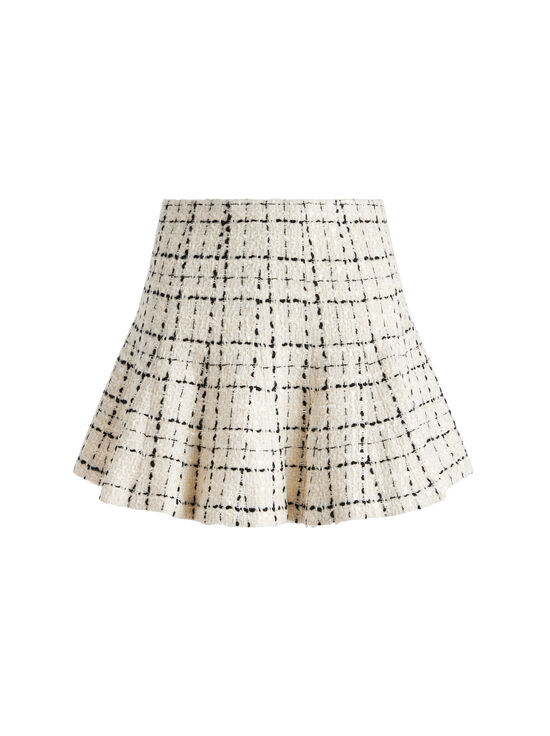 OFF WHITE/BLACK-ZONA MINI SKIRT
