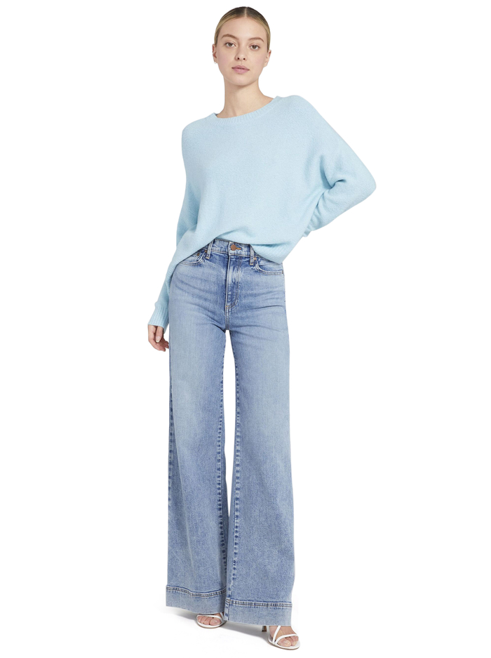 ROMA OVERSIZED PULLOVER - POWDER BLUE image 4 - Alice And Olivia