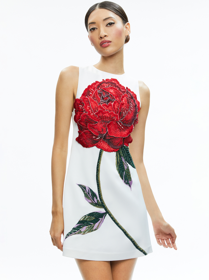 CLYDE MINI DRESS - LE PARISIEN image 3 - Alice And Olivia