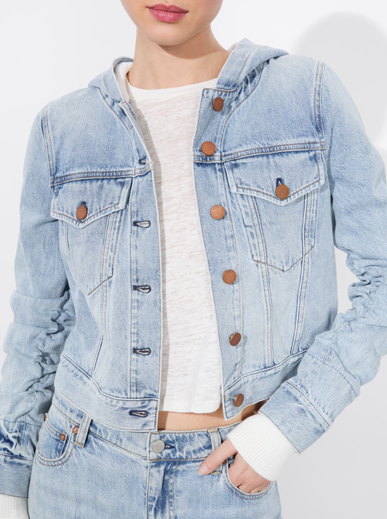 ROCKSTAR BLUE-EMMA HOODIE JACKET