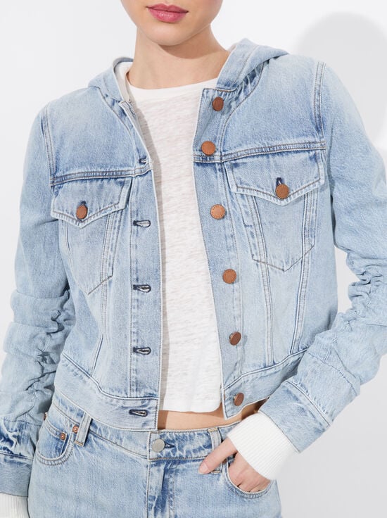 ROCKSTAR BLUE-EMMA HOODIE JACKET