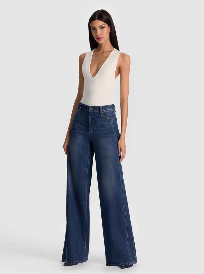 OLEA BODYSUIT - OFF WHITE image 4 - ALICE + OLIVIA