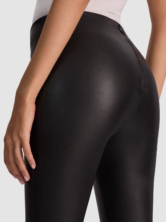BLACK-LENNOX LEATHER LEGGING