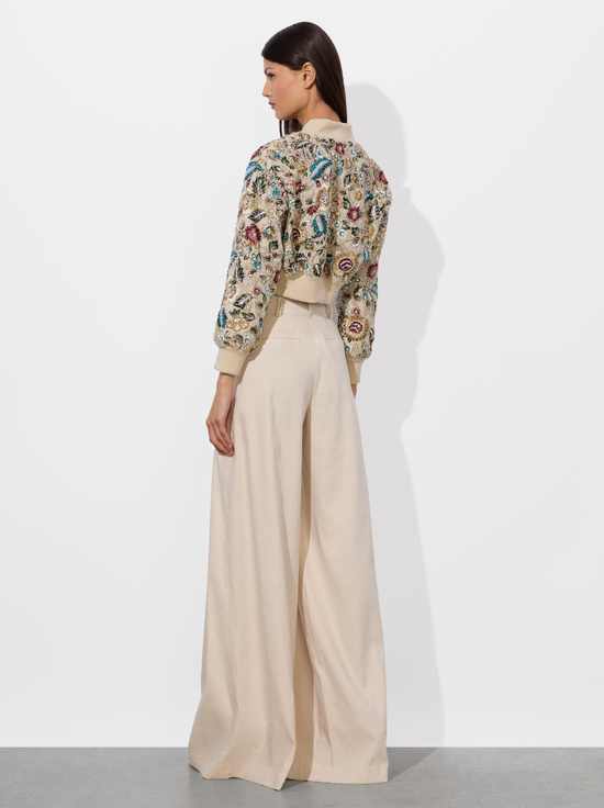 BISCOTTI/MULTI-ODIE EMBELLISHED BOMBER