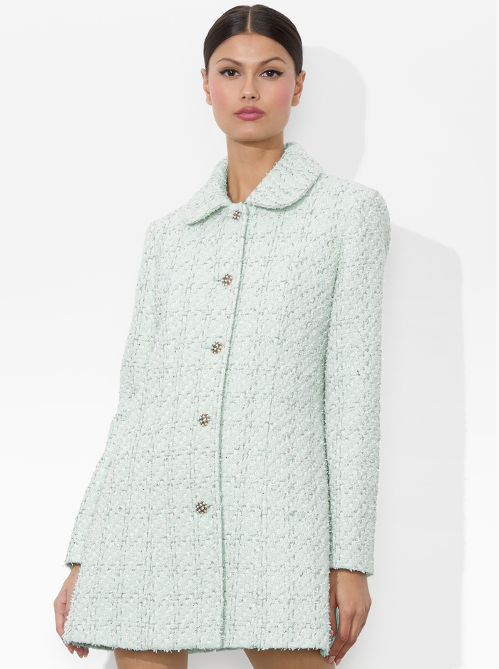 PURCELL PEACOAT - SEA SPRAY - Alice And Olivia