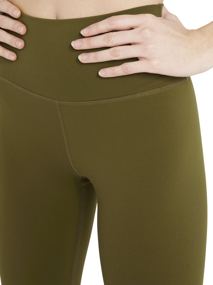 AARON HIGH WAISTED LEGGING - OLIVE image 3 - Alice And Olivia