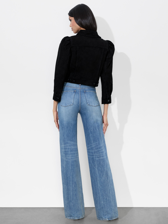 BLACK-LANA SUEDE JACKET