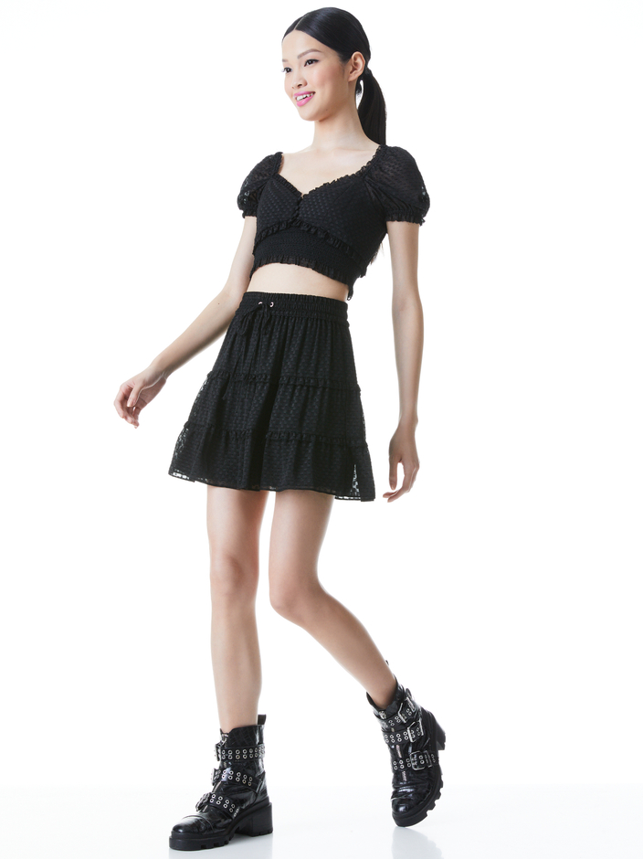 RIANNA CROP TOP + VINITA MINI SKIRT -