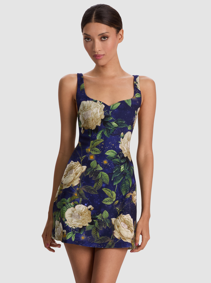 EVE EMBELLISHED MINI DRESS - TWILIGHT EDEN image 4 - Alice And Olivia