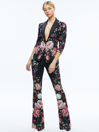 BREANN LONG FITTED BLAZER + OLIVIA BOOTCUT PANT