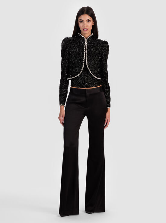 BLACK-SHANE WIDE LEG PANT