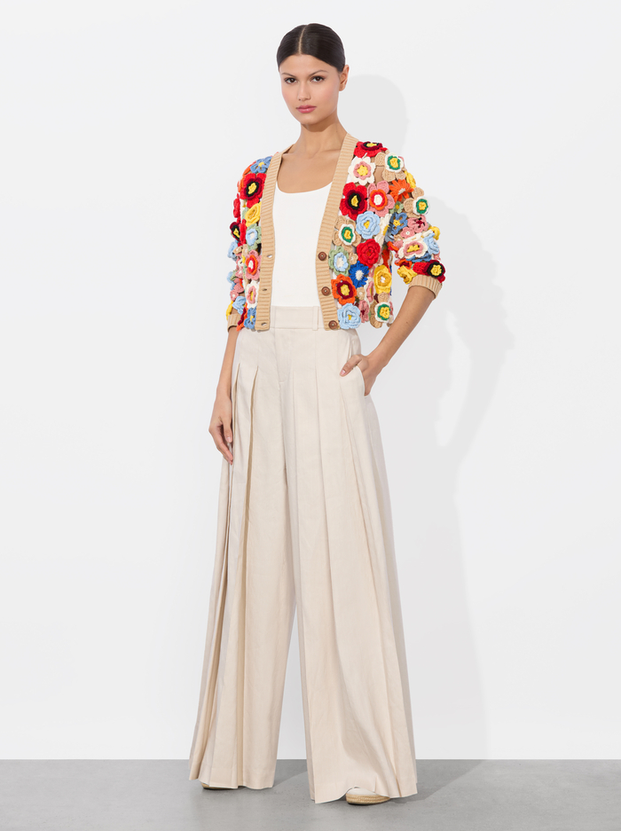 BRADLEY SHORT CARDIGAN - MULTI image 5 - Alice And Olivia