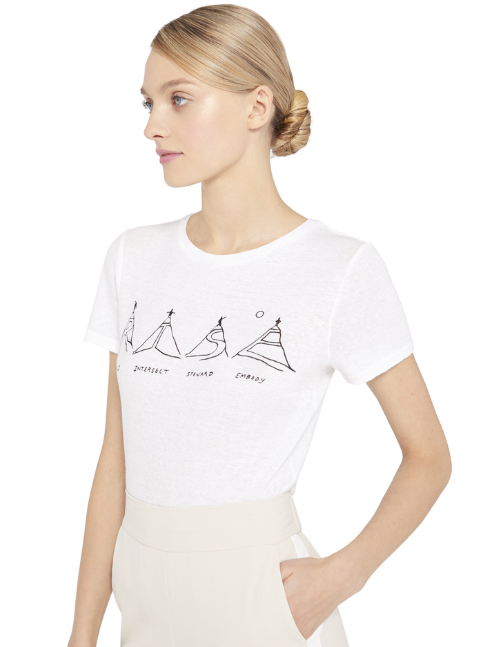 CINDY RISE TEE - RISE image 1 - Alice And Olivia