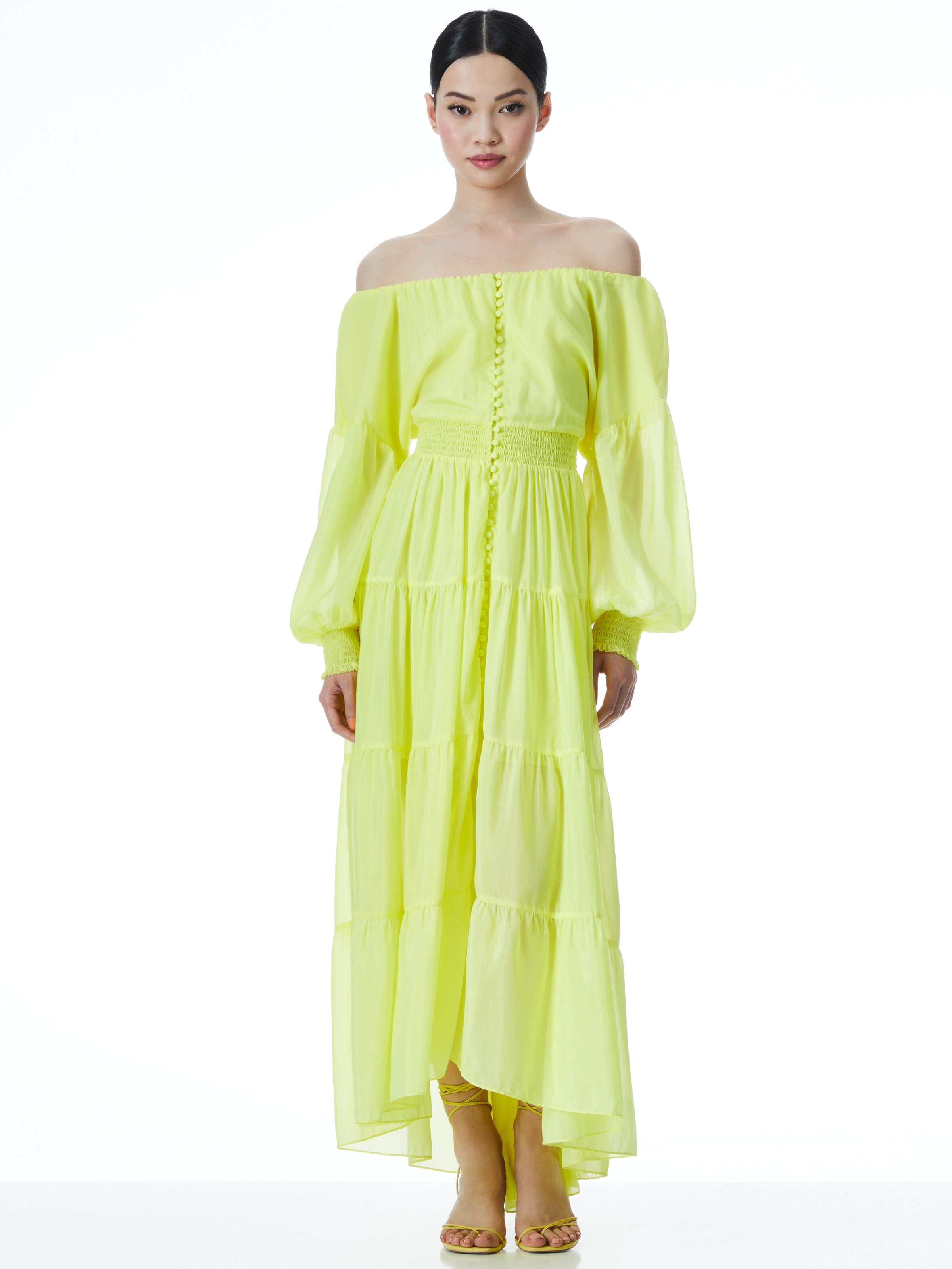 Alice and olivia high low dress clearance
