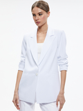 DENNY BOYFRIEND BLAZER - WHITE