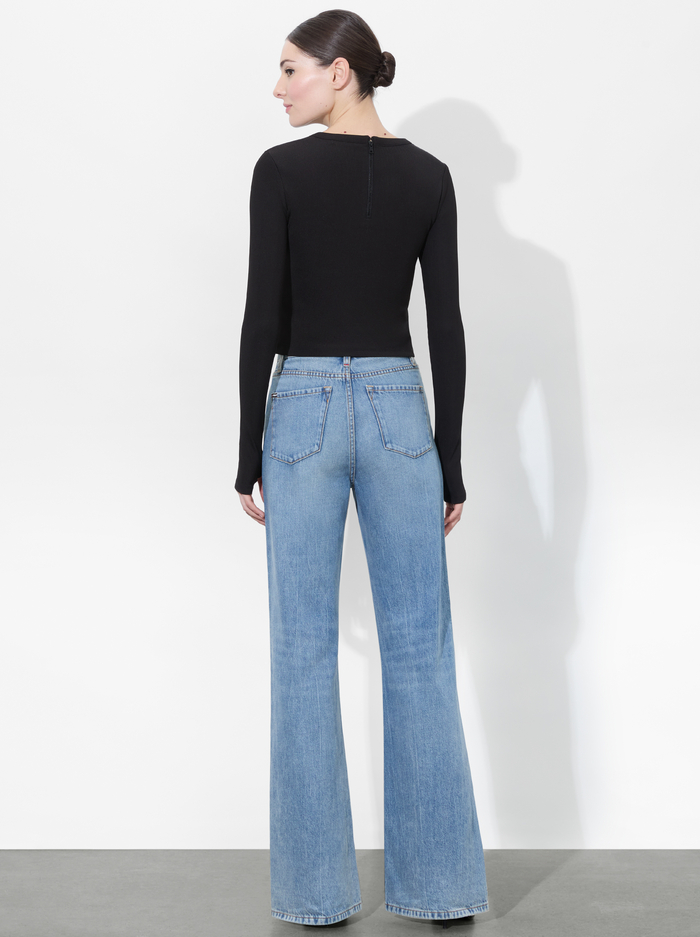 DELAINA TOP - BLACK image 2 - Alice And Olivia