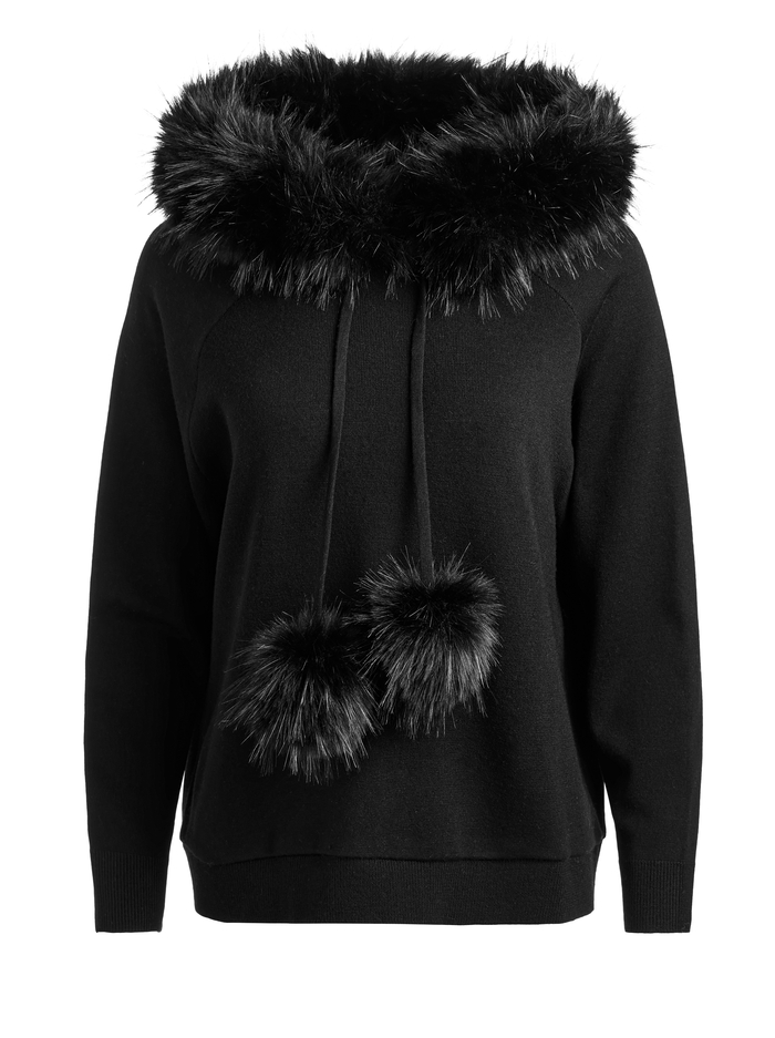 OSCAR HOODIE - BLACK image 5 - Alice And Olivia