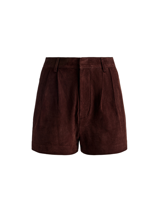 DARK CHOCOLATE-CONRY SUEDE SHORT