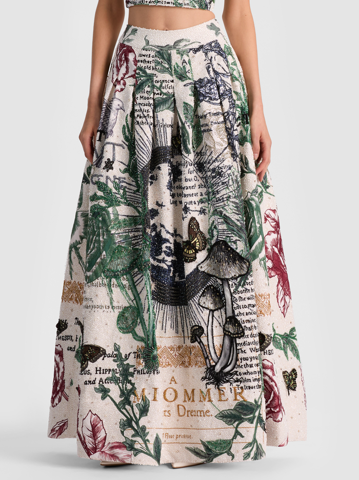 HANA BALLGOWN SKIRT - DREAMSCAPE - Alice And Olivia
