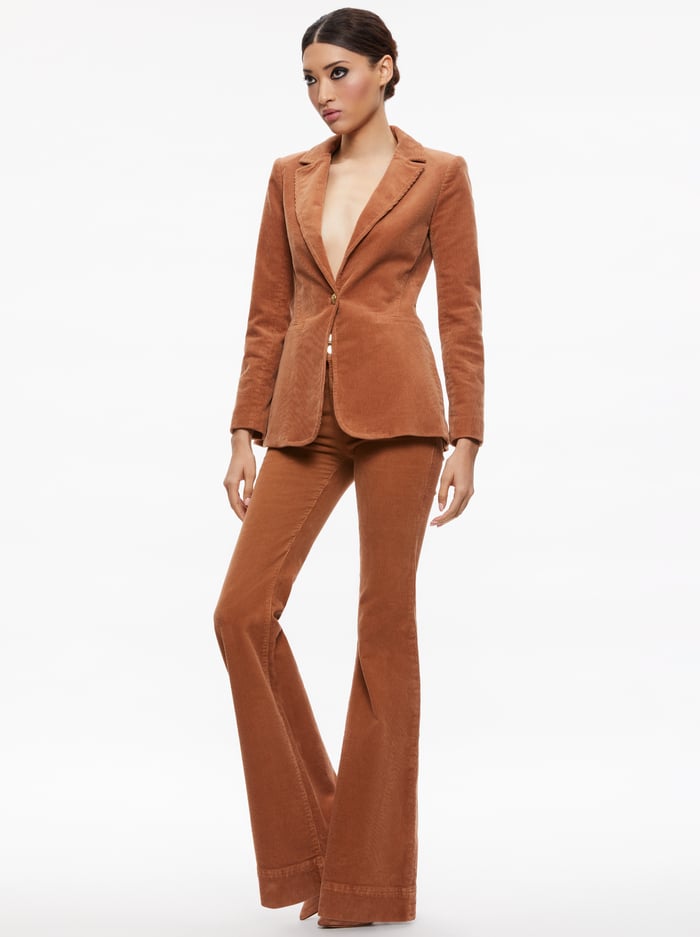 MACEY BLAZER - CAMEL image 3 - Alice And Olivia