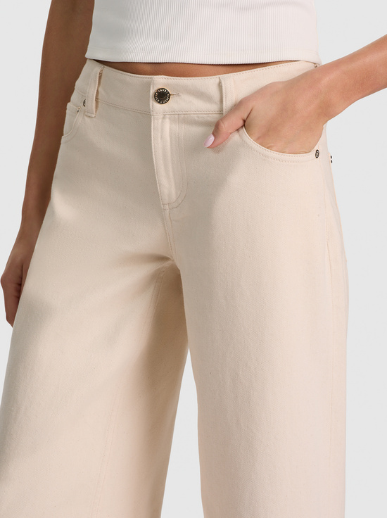 NATURAL-CLAYTON CUFFED JEAN