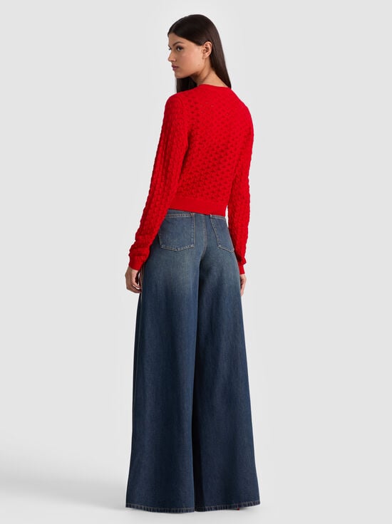 PERFECT RUBY-DOLLIE OPEN FRONT CARDIGAN