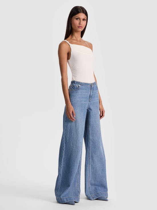 OFF WHITE-BIANCA TWISTED BODYSUIT