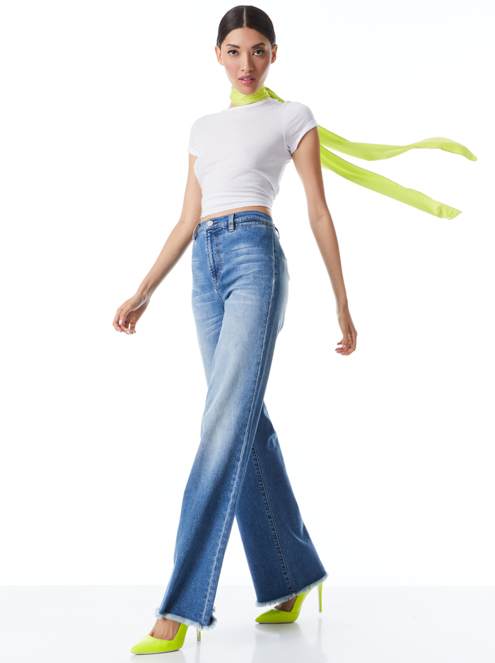 CHARM SCARF - CITRON image 2 - Alice And Olivia