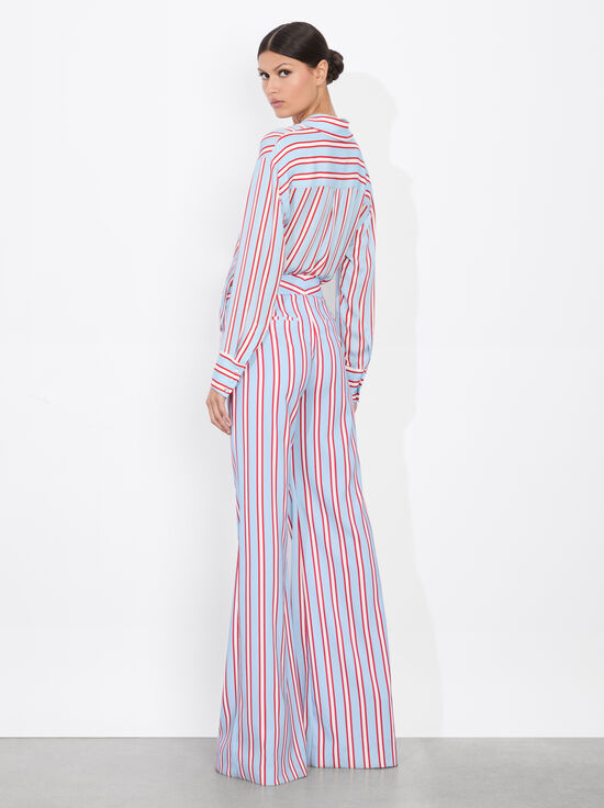 TEAKWOOD STRIPE MINERAL BLUE/B-DYLAN PANT