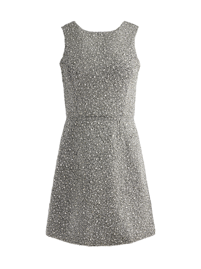 LINDSEY EMBELLISHED MINI GOWN - BLACK/CRYSTAL image 5 - ALICE + OLIVIA