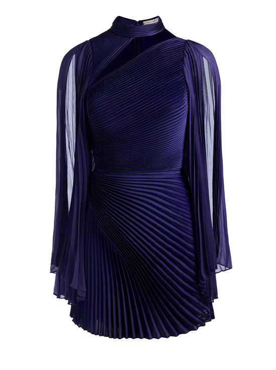 MIDNIGHT BLUE-AURELIE MINI DRESS