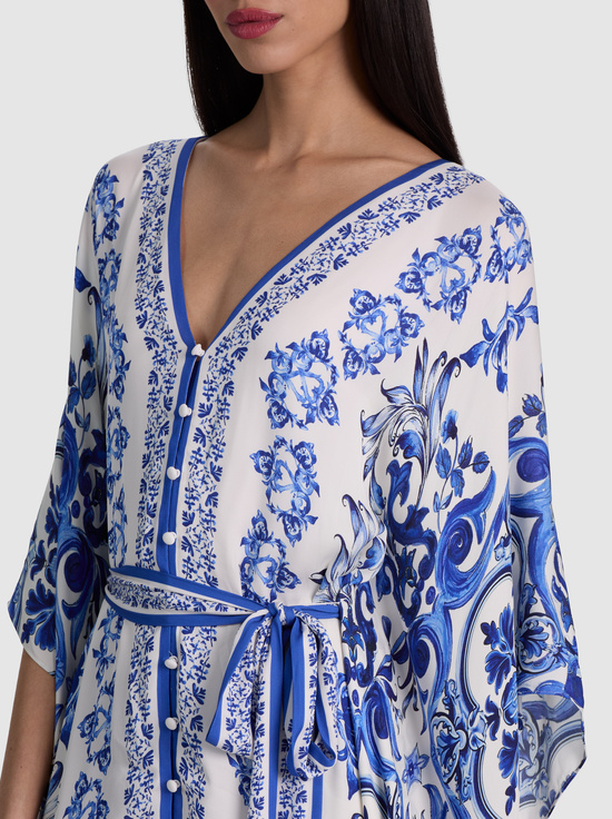SOLSTICE-MARVA BELTED KAFTAN