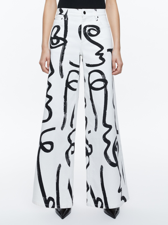 A+o X Koketit Trish Mid Rise Baggy Jean In Around The World 